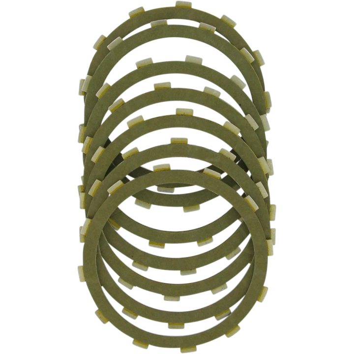 Clutch Friction Plate Set — Aramid fiber, set of 7