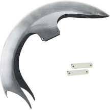 Steel Talon Front Fender — 23" wheel, front, unfinished