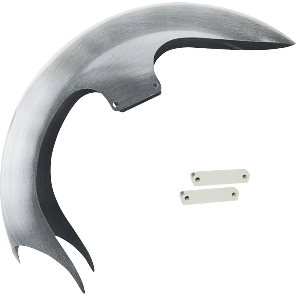 Steel Talon Front Fender — 23" wheel, front, unfinished