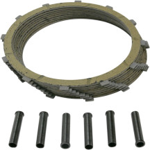 Clutch Friction Plate Set — Set of 8, Aramid fiber