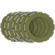 Clutch Friction Plate Set — Set of 7, Aramid fiber