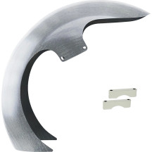 DEI Steel 21", 23", 26" Fender — 21/23/26 in, fits 130/60-21 tires, raw finish