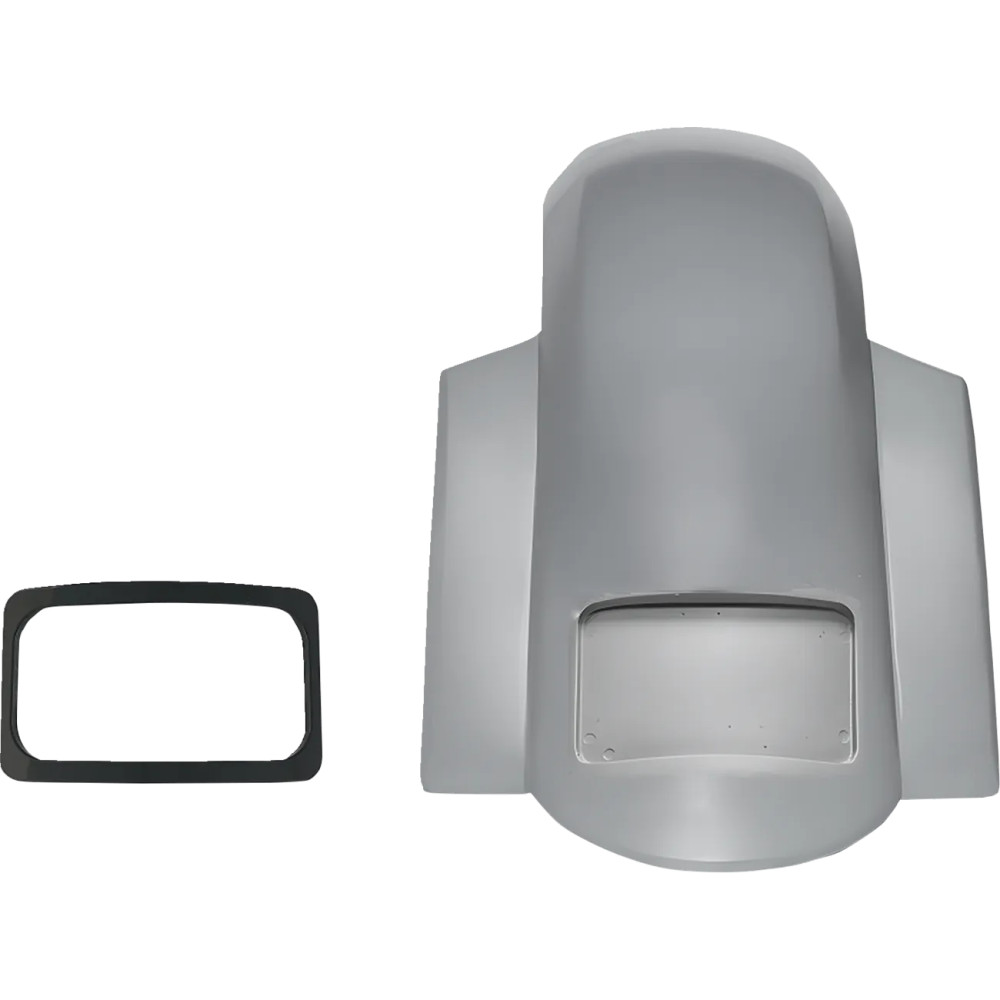 Rear Short Sport Fender — Unfinished, Gray