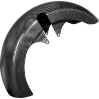 Carbon Fiber 21" Fat Wrapper Front Fender — 21", 8" wide
