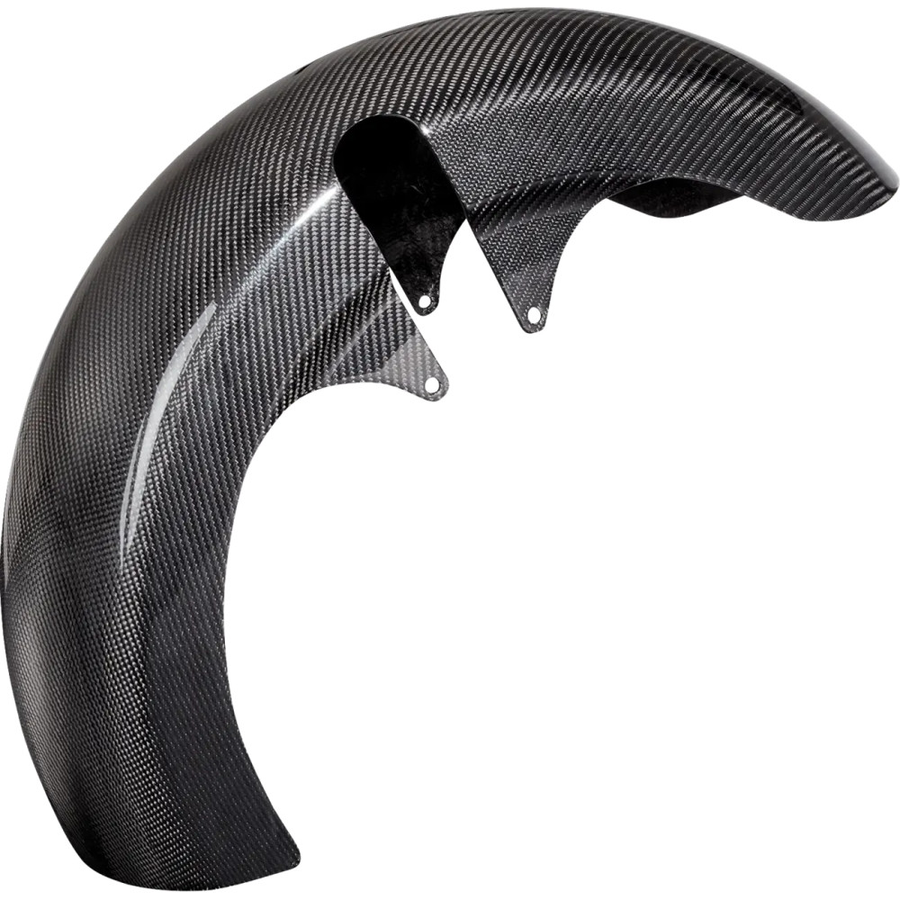 Carbon Fiber 21" Fat Wrapper Front Fender — 21", 8" wide