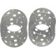 Steel Drive Plates — Set of 8