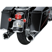 Fender Tip Accent — Chrome, Rear