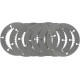 Steel Drive Plates — Set of 7, 1131-0446