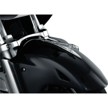 Deco Eagle Fender Ornament — 8.5" L, 2.625" W, Chrome