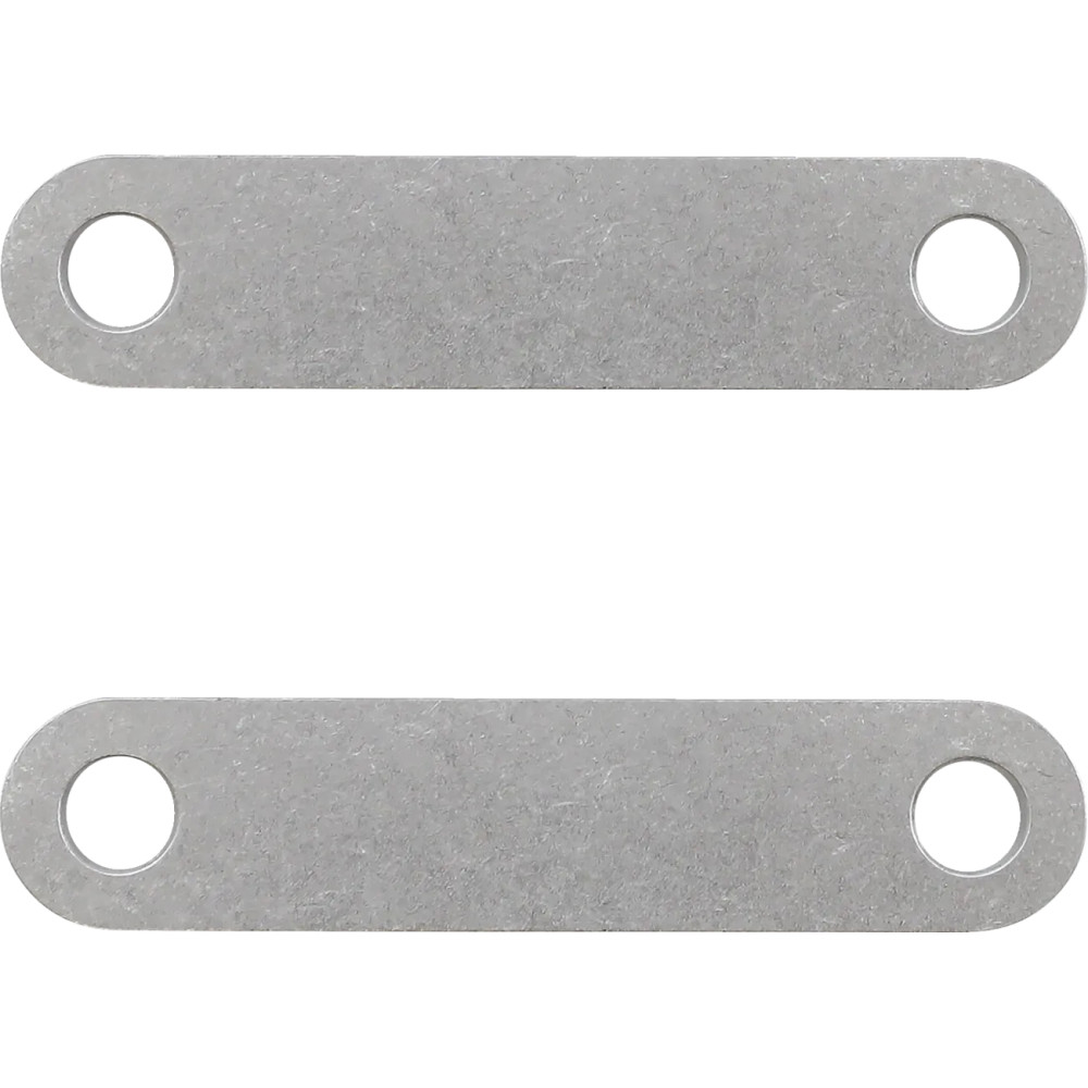 Bloque de montaje para guardabarros delantero Tire Hugger — 5/8" x 3", 2-3/4" entre centros, rueda 21"