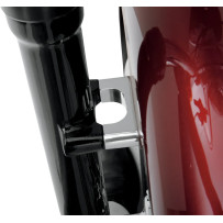 Bloque de montaje para guardabarros delantero Tire Hugger — 21", delantero, cromo