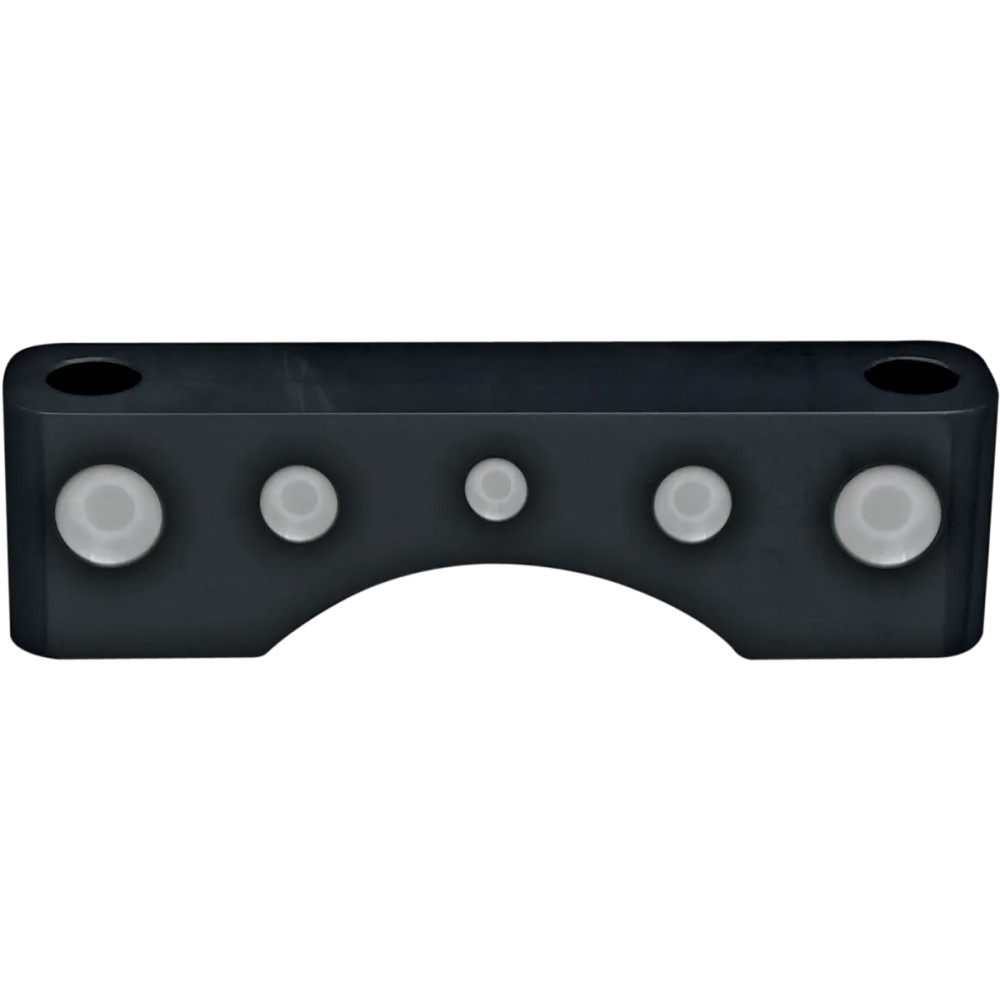 Front Fender Spacers — 1" width, black
