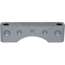 Front Fender Spacers — 1" width, Chrome