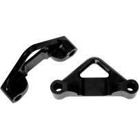 Separadores de guardabarros para Hot/Bagger Legs — 7/8" de ancho, para guardabarros de 6-3/8", negro anodizado