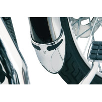 Extensión de guardabarros delantero — cromado