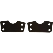 Fender Risers — 21", front, black powder-coated