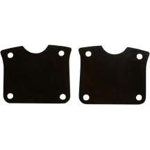Fender Risers — 23", front, black powder-coated