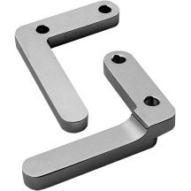 Front Fender Mounting Blocks — Chrome, KWFS-02-0410-C