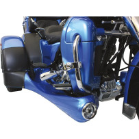 Trax Running Board Bra — Black, Rear