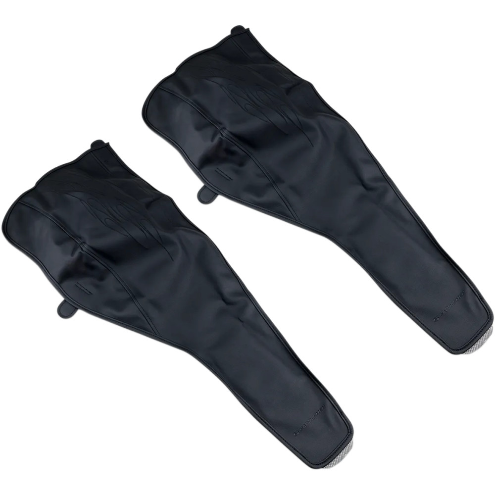 Set de cubreguardabarros para trike — Trasero, Negro