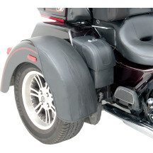 Set de cubreguardabarros para trike — Trasero, Negro