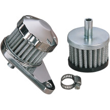 Crankcase Vent Filter — chrome base