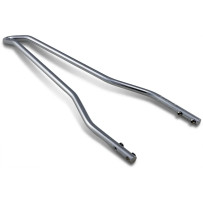 Attitude Styled Sissy Bar Sticks — 18" height, 6-11/16" width, Chrome