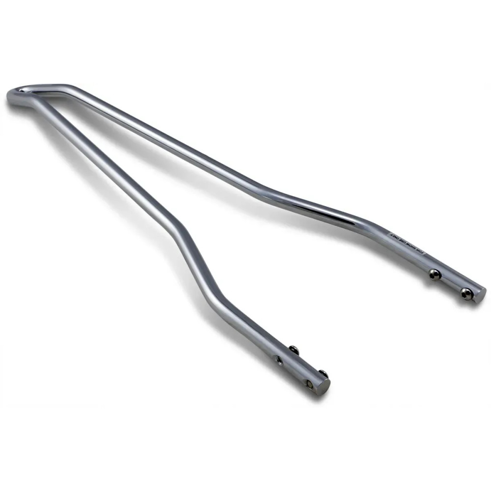 Attitude Styled Sissy Bar Sticks — 18" height, 6-11/16" width, Chrome