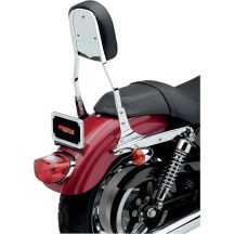 Square Sissy Bar — 432 mm (17"), Chrome