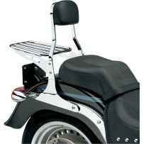 Square Sissy Bar — Chrome, 356 mm (14")