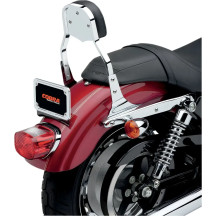Sissy Bar cuadrada — Altura 279 mm (11"), Altura del respaldo 127 mm (5")