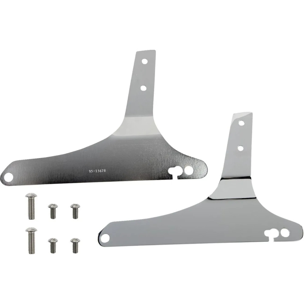 Square Sissy Bar — 432 mm (17"), Chrome