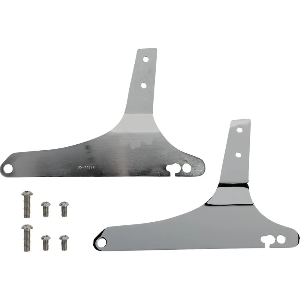 Square Sissy Bar — 14 in height, Chrome