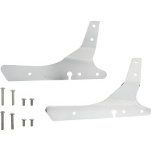 Square Sissy Bar — Height 279 mm (11"), Pad 127 mm (5") x 152 mm (6"), Chrome