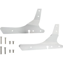 Square Sissy Bar — Height 279 mm (11"), Pad 127 mm (5") x 152 mm (6"), Chrome