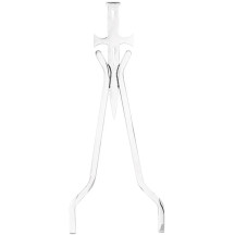 Daggertude Styled Sissy Bar Sticks — 457 mm (18"), Chrome