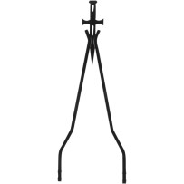 Daggertude Styled Sissy Bar Sticks — 762 mm (30"), Black