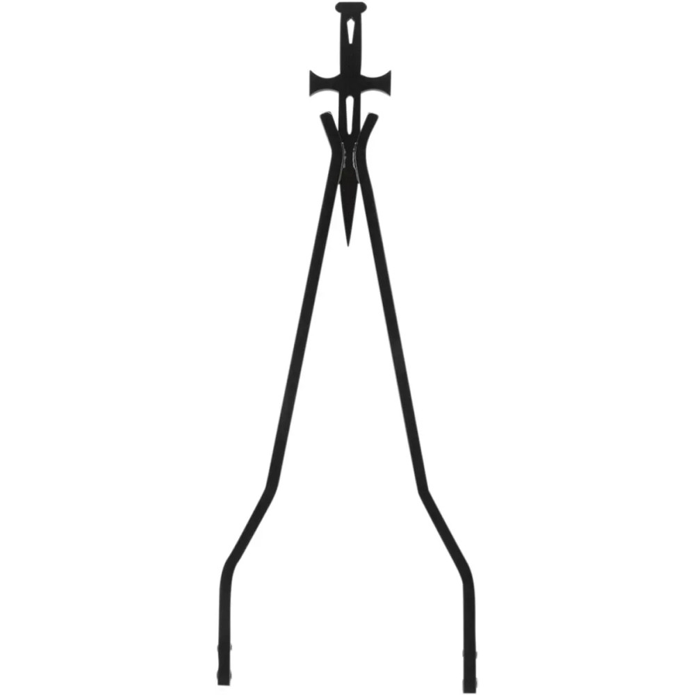 Daggertude Styled Sissy Bar Sticks — 762 mm (30"), Black