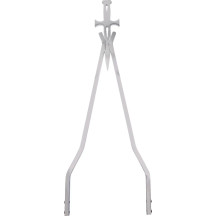 Daggertude Styled Sissy Bar Sticks — 762 mm (30"), Chrome, Fits all H-D side plates except Plug-N-Play