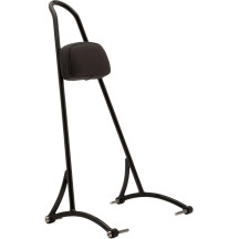 20" Tall Sissy Bar — Black