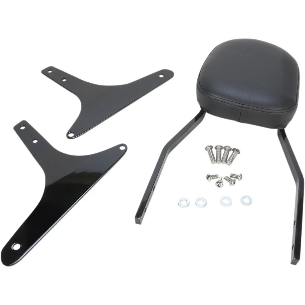 Sissy Bar cuadrado — 432 mm (17") , negro