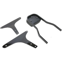 Square Sissy Bar — 356 mm (14 in), Short, Black