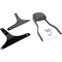 Square Sissy Bar — 356 mm (14 in), Short, Black