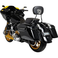 Detachable Backrest — Pad H 20 cm (8"), W 28.5 cm (11-1/8"), Chrome