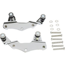 Docking Kit for Detachable Backrest — Sissy Bar, Chrome