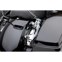 Docking Kit for Detachable Backrest — Quick-Detach sissy bar, Chrome