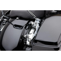 Docking Kit for Detachable Backrest — Quick-Detach sissy bar, Chrome