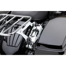 Docking Kit for Detachable Backrest — Quick-Detach sissy bar, Chrome