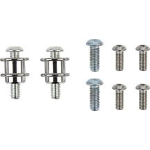 Kit de Respaldo Desmontable — Negro, 356 mm (14") de altura