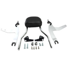 Detachable Backrest Kit — 356 mm (14 in), Fatboy, Chrome